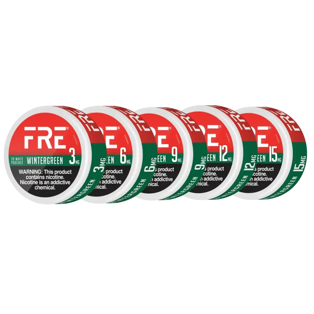 FRE Wintergreen Nicotine Pouches