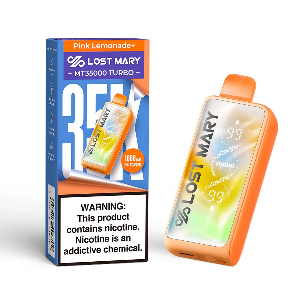 Orange Passion Mango Lost Mary MT35000 Turbo Disposable Vape