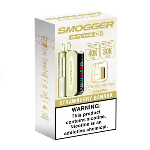 Smogger Switch Pro 40K Disposable Vape - Lasts Up to 12 Months Smogger Switch Pro 40K Disposable Vape - Lasts Up to 12 Months
