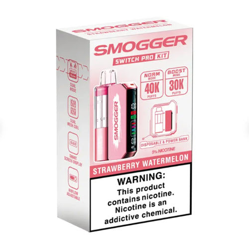 Smogger Switch Pro 40K Disposable Vape - Lasts Up to 12 Months Smogger Switch Pro 40K Disposable Vape - Lasts Up to 12 Months