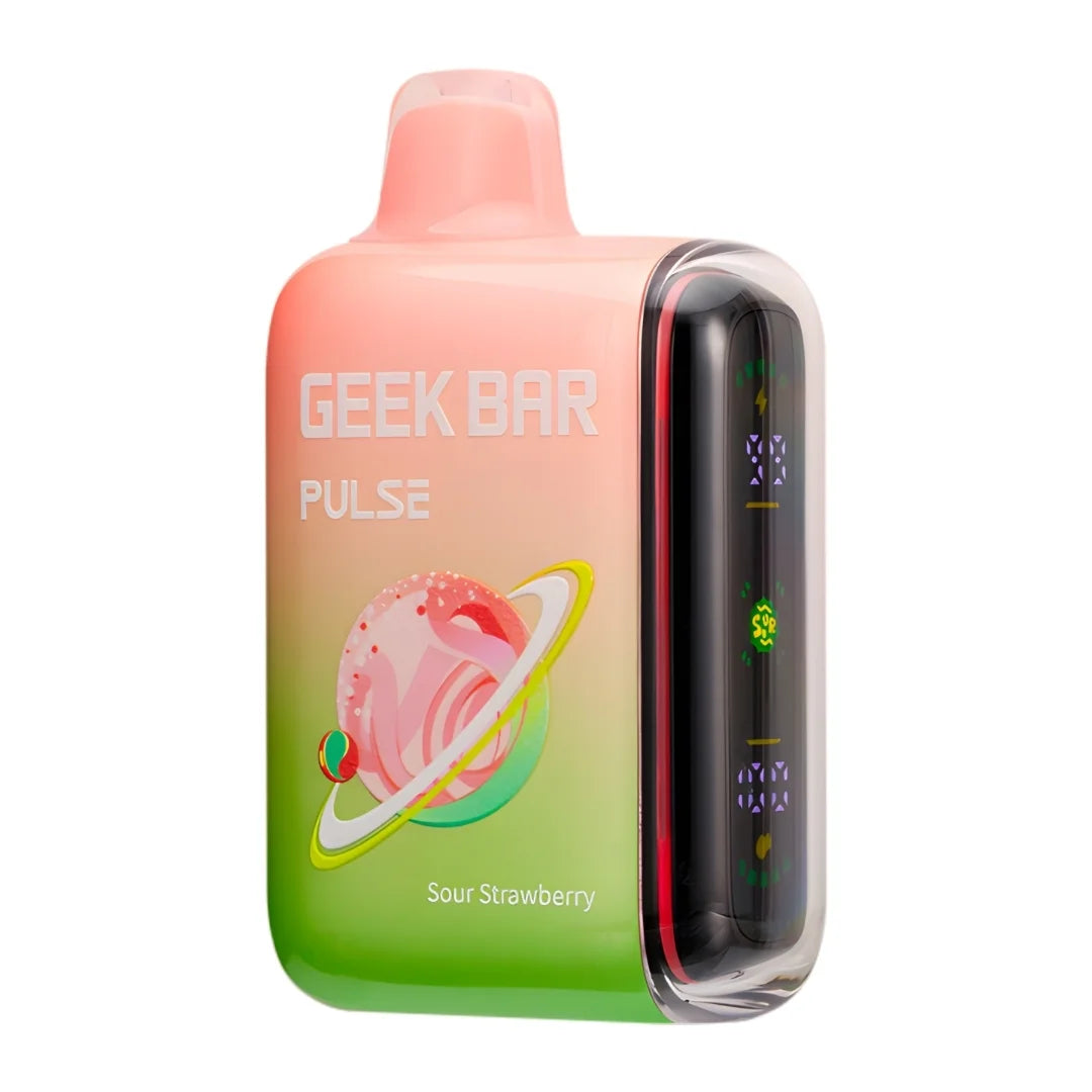 Sour Strawberry - Geek Bar Pulse 15000 Disposable
