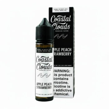 Apple Peach Strawberry Coastal Clouds eJuice 60ml