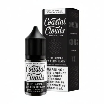 Apple Watermelon Iced Coastal Clouds Nic Salt E-Liquad 30ml
