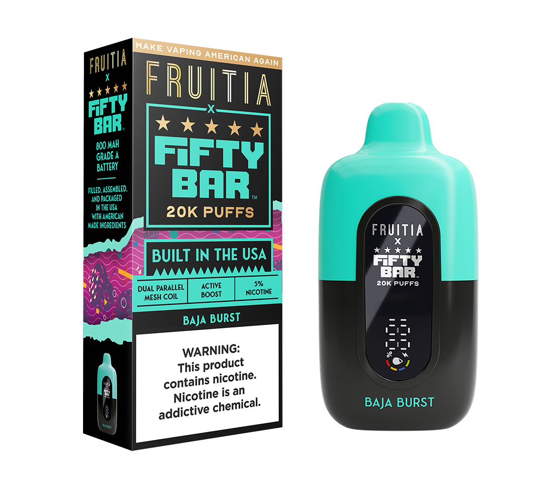 Fruitia Fifty Bar 20k Puffs Disposable Vape - Image 4