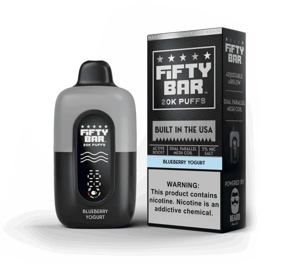 Fifty Bar 20K Disposable Vape - 20000 Puffs - Image 3