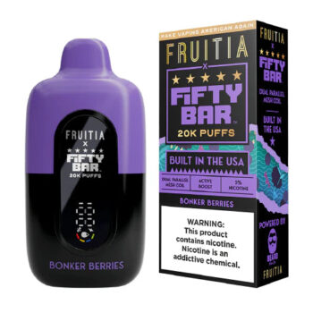 Fruitia Fifty Bar 20k Puffs Disposable Vape