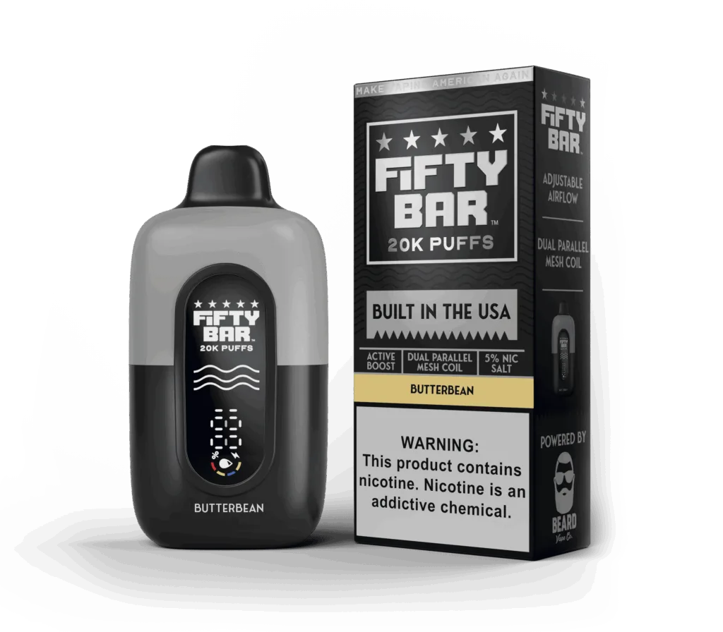 Fifty Bar 20K Disposable Vape - 20000 Puffs - Image 4