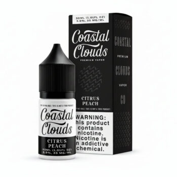 Citrus Peach Coastal Clouds Nic Salt E-Liquad 30ml