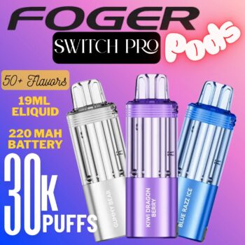 Foger Switch Pro 30K Disposable Pods