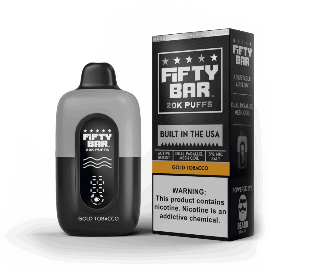 Fifty Bar 20K Disposable Vape - 20000 Puffs - Image 8