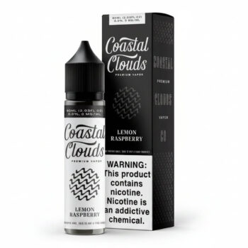 Lemon Raspberry Coastal Clouds eJuice 60ml