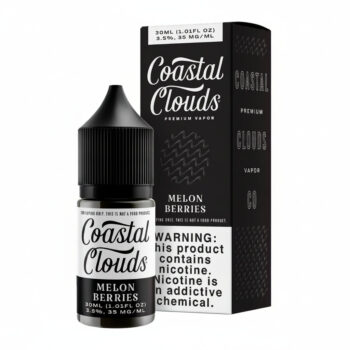 Melon Berries Salt Coastal Clouds Nic Salt E-Liquad 30ml