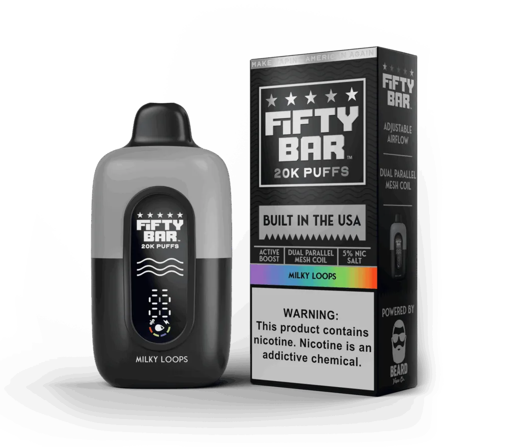 Fifty Bar 20K Disposable Vape - 20000 Puffs - Image 13