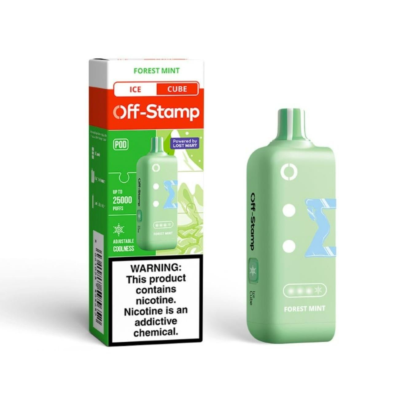 Off Stamp Ice Cube 25k Disposable Pod - Image 9