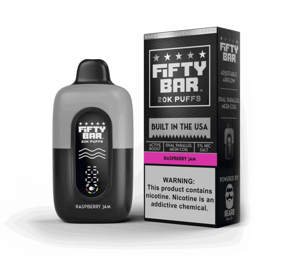 Fifty Bar 20K Disposable Vape - 20000 Puffs - Image 17