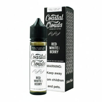 Red White And Berry Coastal Clouds eJuice 60ml
