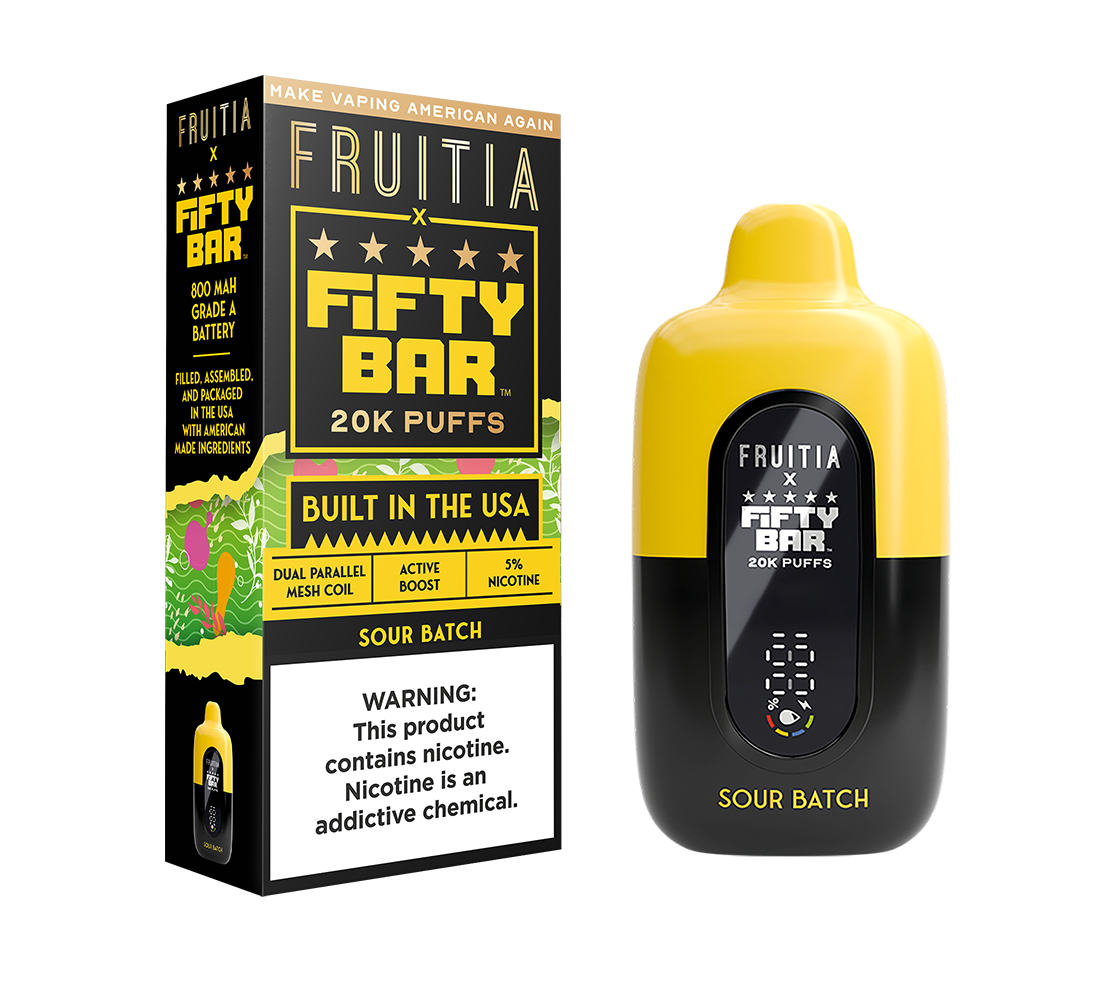 Fruitia Fifty Bar 20k Puffs Disposable Vape - Image 11