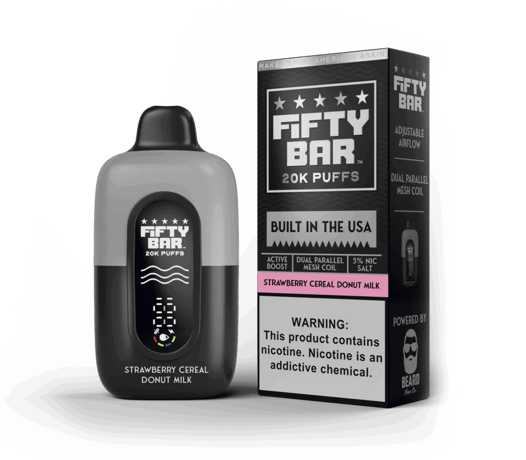 Fifty Bar 20K Disposable Vape - 20000 Puffs - Image 18