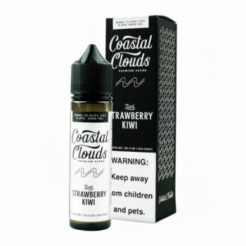 Strawberry Kiwi Iced Coastal Clouds eJuice 60ml