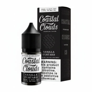 Vanilla Custard Coastal Clouds Nic Salt E-Liquad 30ml