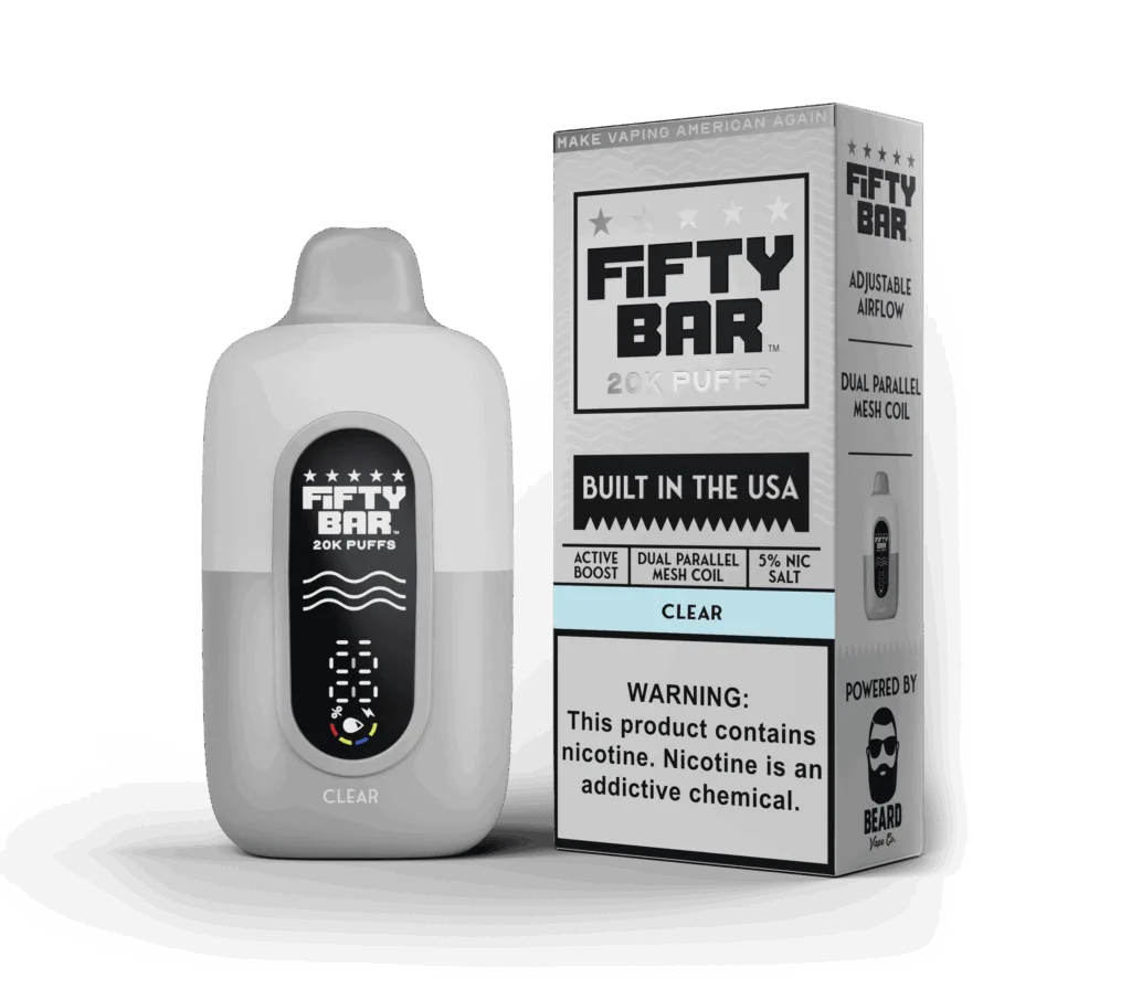 Fifty Bar 20K Disposable Vape - 20000 Puffs - Image 6